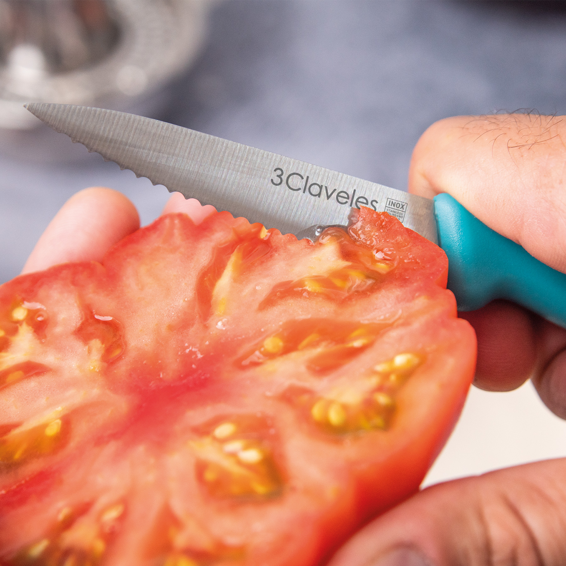 Cuchillo verduras 3 Claveles